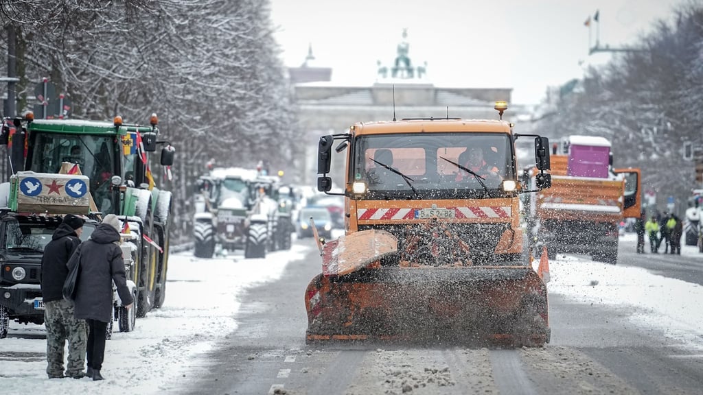 Winterwetter: Frost, Schnee und Glättegefahr in Berlin und Brandenburg