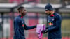 Amadou Haidara (l.) und Benjamin Henrichs sollen noch länger als bis 2025 bei RB Leipzig spielen.