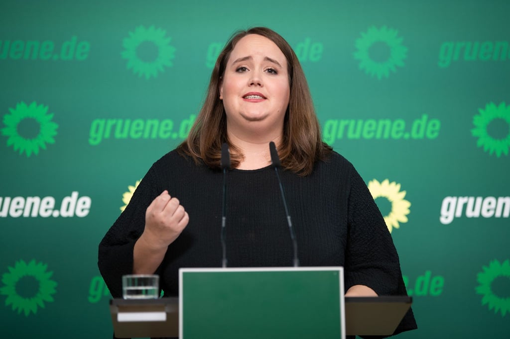 „Ich würde davon ausgehen, dass wir um die 2000 Euro rum liegen“: Ricarda Lang (Archivfoto).
