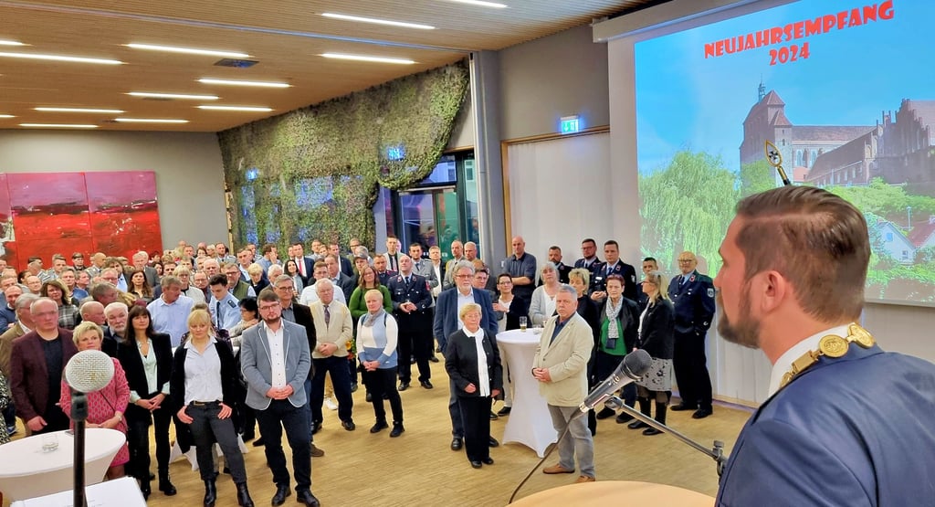 Neujahrsempfang Stadt Havelberg und Bundeswehr halten zusammen