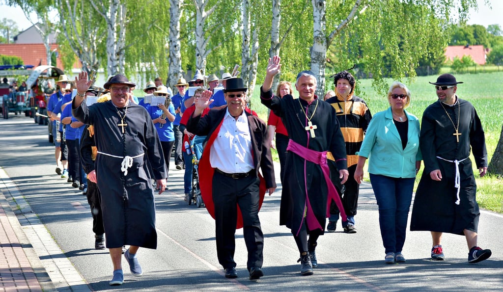 Vielleicht sind beim Festumzug anlässlich des Heiratsmarktes in diesem Jahr schon Gäste aus Biendorf in Mecklenburg-Vorpommern dabei.