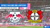 RB Leipzig gegen&nbsp;Bayer Leverkusen live im Stream, TV und Radio.