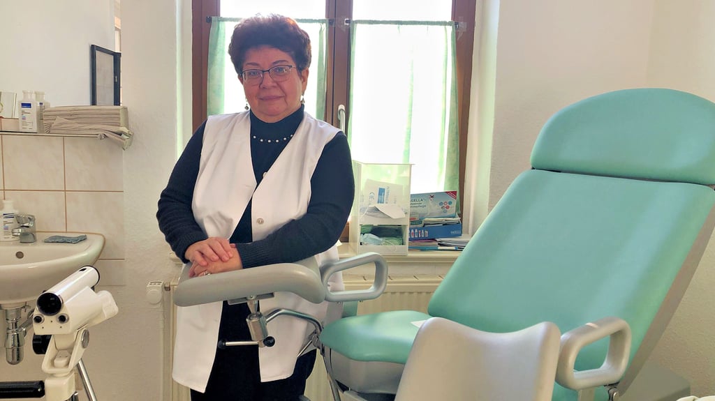 Die Gynäkologin Bella Wassermann gibt in ihre Praxis in Bad Schmiedeberg auf.