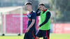 Dani Olmo und Eljif Elmas können gegen Leverkusen spielen.