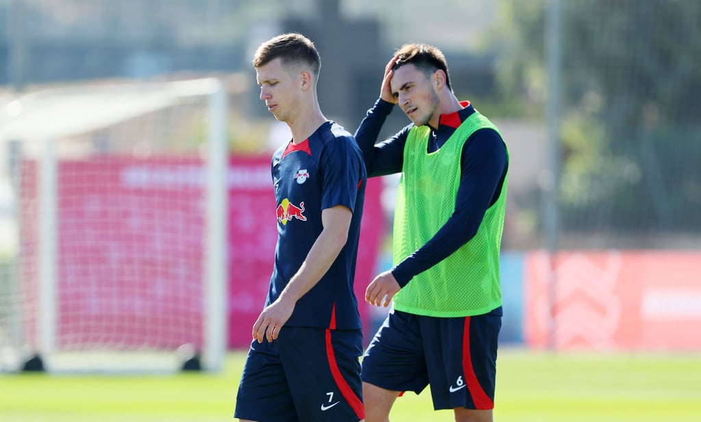 Dani Olmo und Eljif Elmas können gegen Leverkusen spielen.