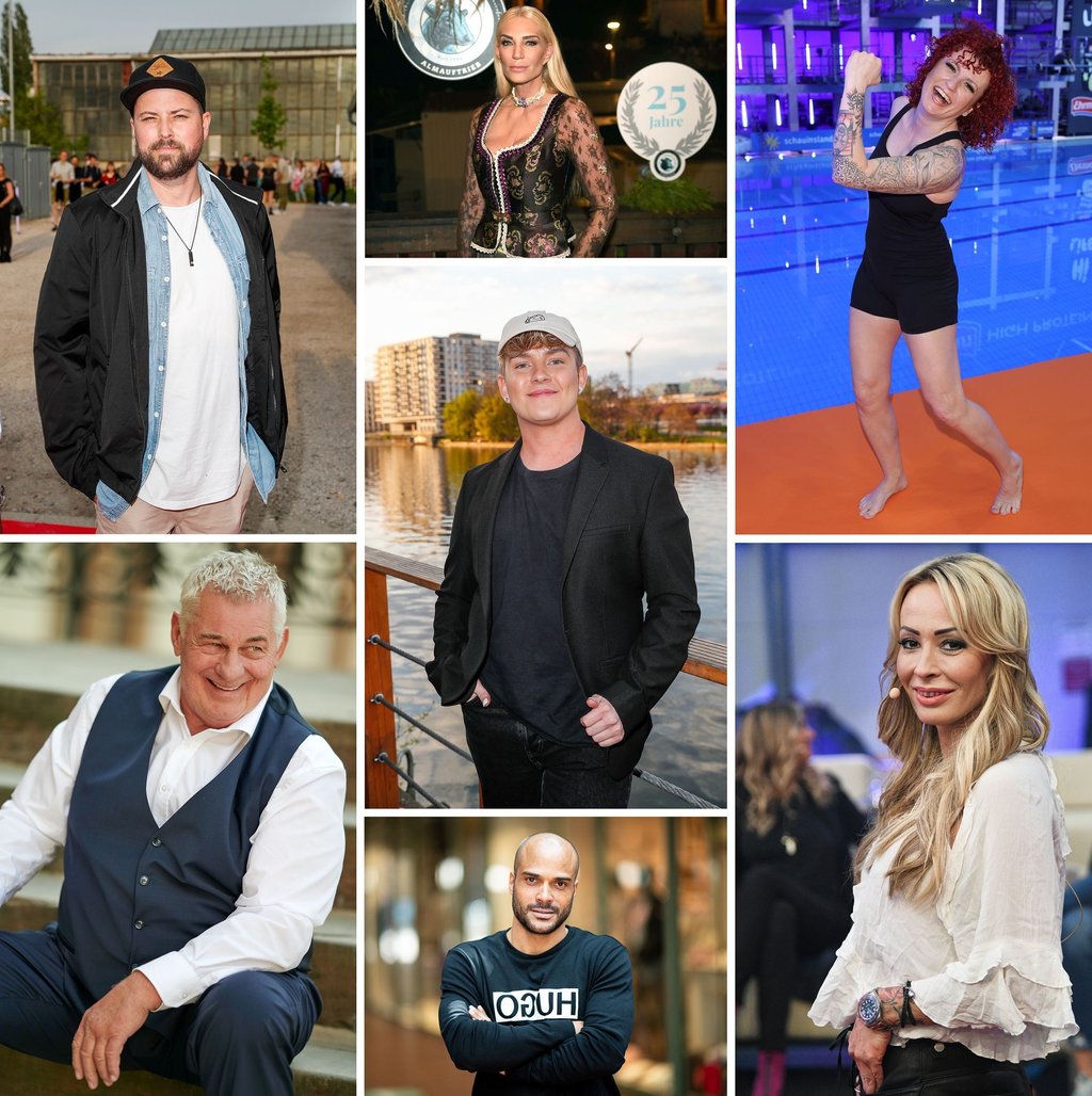 Schauspieler Felix von Jascheroff, Schauspieler Heinz Hoenig, Designerin Sarah Kern, Influencer twenty4tim, David Odonkor, Lucy Diakovska und Cora Schumacher mache alle beim RTL-Dschungelcamp 2024 mit.