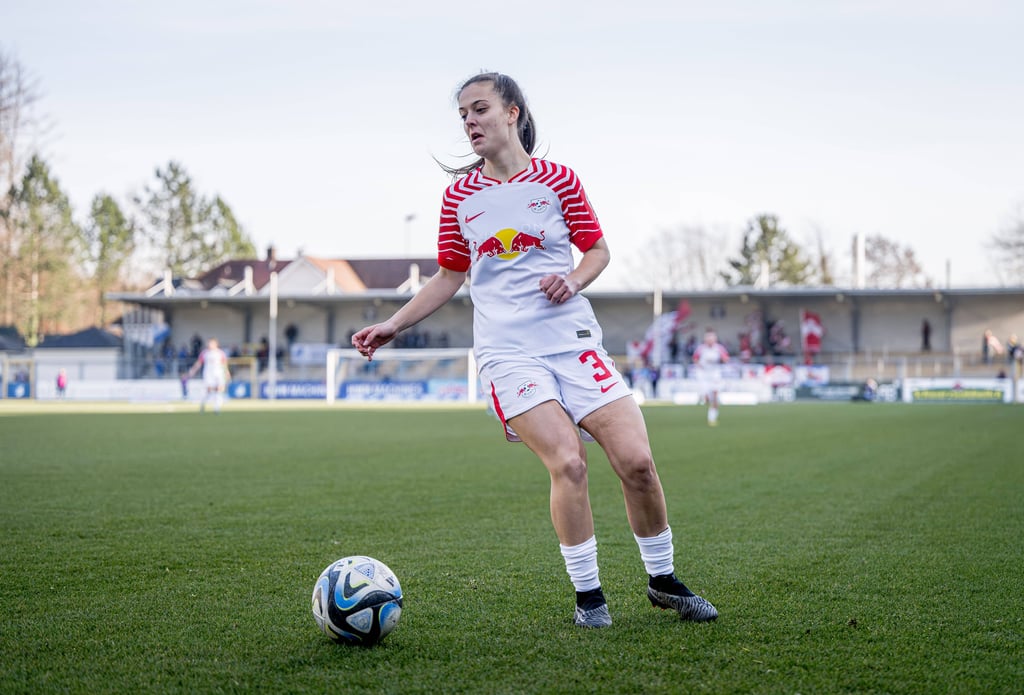 Josefine Schaller bei einem Spiel für RB Leipzig (Archiv).