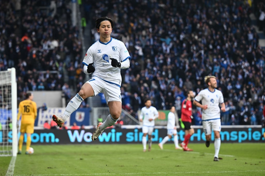 Schoss Magdeburg zum Sieg: Tatsuya Ito.