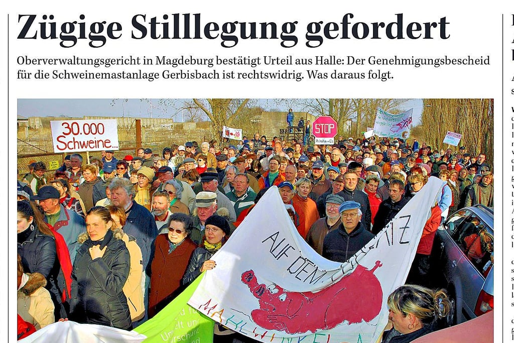 So berichtete die MZ am 21. Dezember 2023.