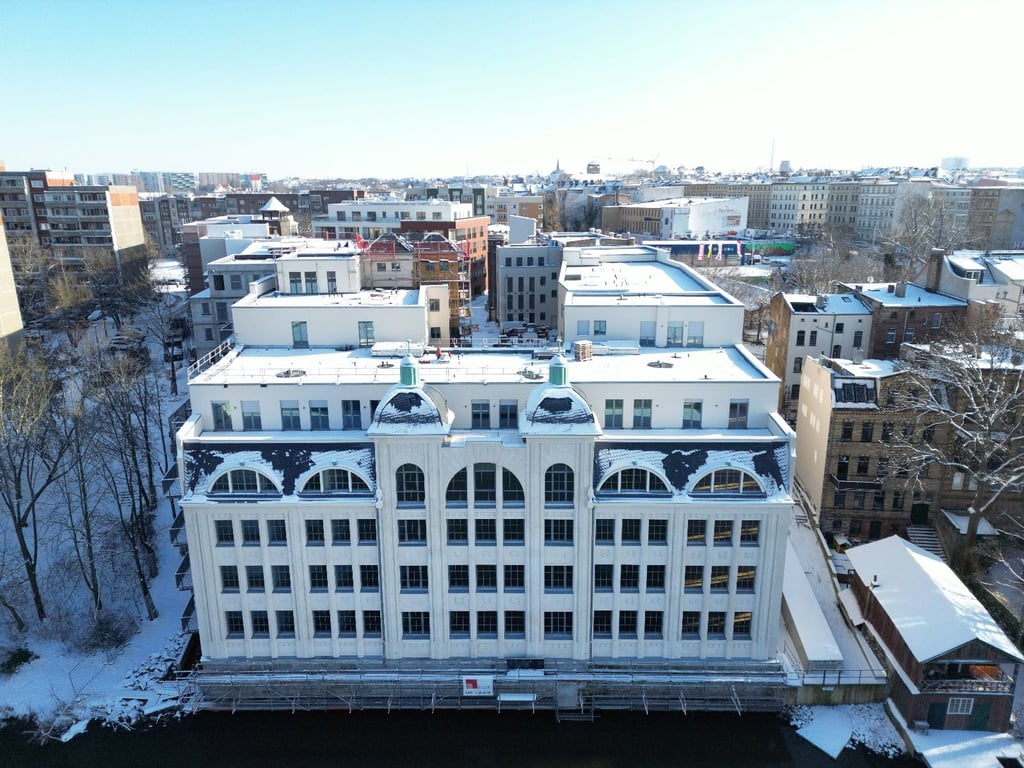 Die einstige Freyberg Brauerei in Halle ist nun Wohnquartier.