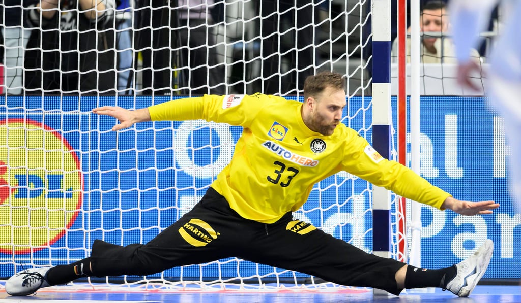Andreas Wolff hielt gegen Ungarn bis zur Pause keinen Ball - aber legte nach dem Seitenwechsel noch starke neun Paraden hin.