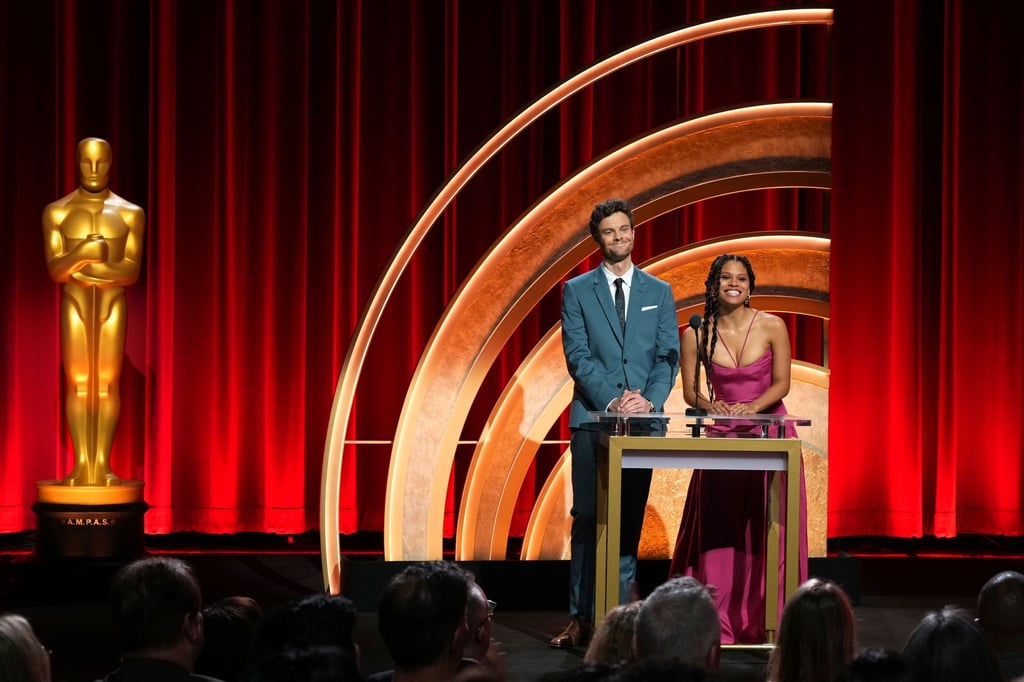 Jack Quaid und Zazie Beetz geben die Oscar-Nominierungen bekannt.