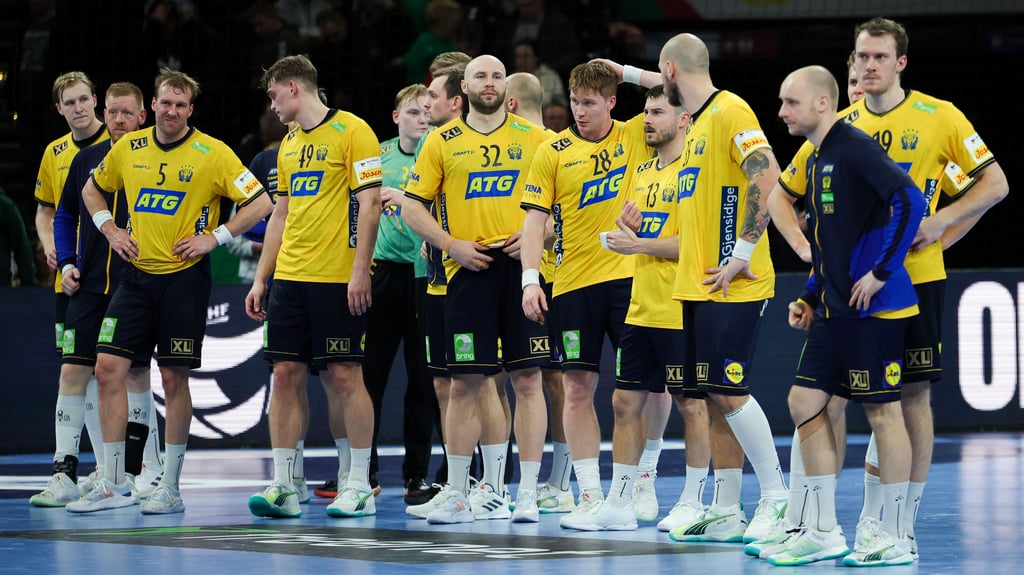 Nach dem Debakel gegen Norwegen herrschte bei den schwedischen Spielern eine gewisse Ratlosigkeit.