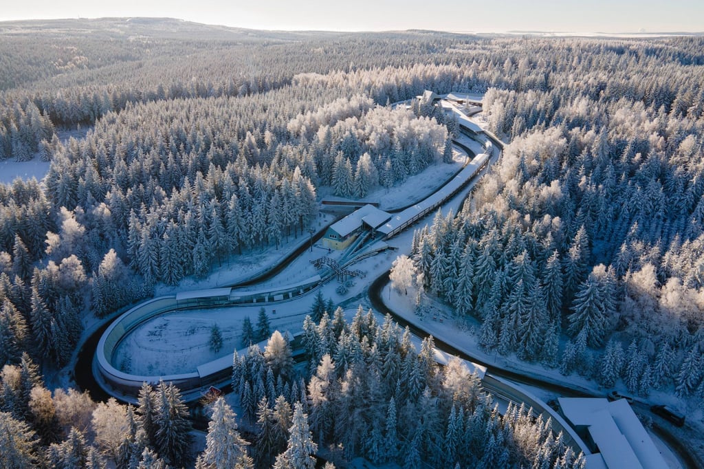 In Altenberg findet die Rodel-WM statt.