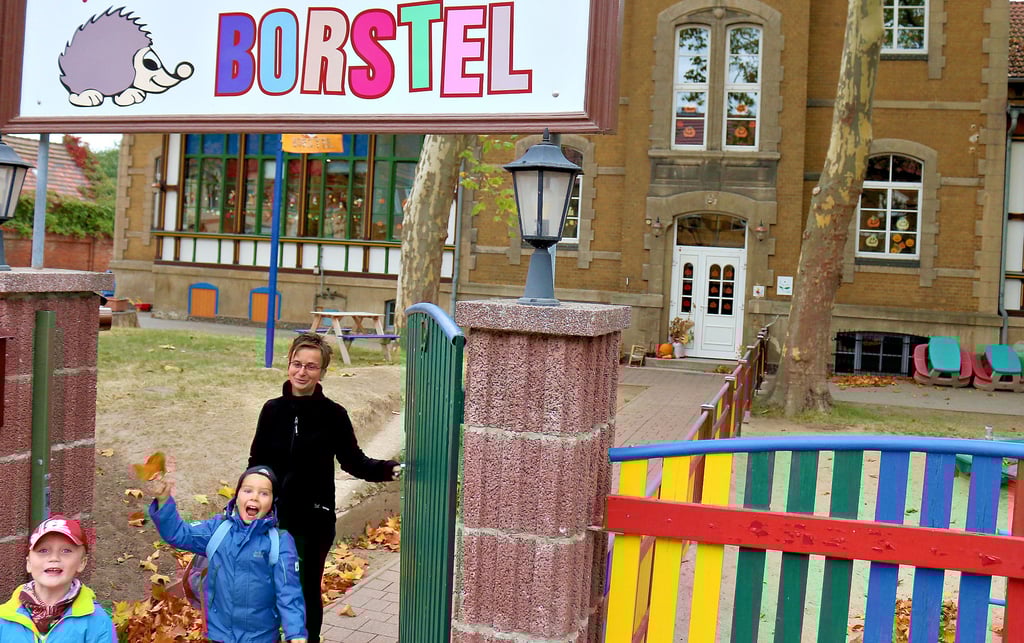 Die Villa vom Kindergarten Borstel in der Komturstraße soll aus- und umgebaut, eine Baracke auf dem Hinterhof abgerissen werden.