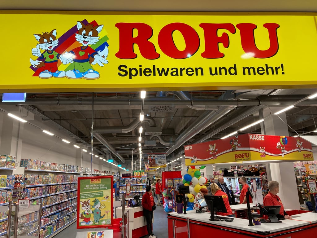 Hat am Donnerstag im Halleschen Einkaufspark eröffnet: Das Spielwarengeschäft Rofu.