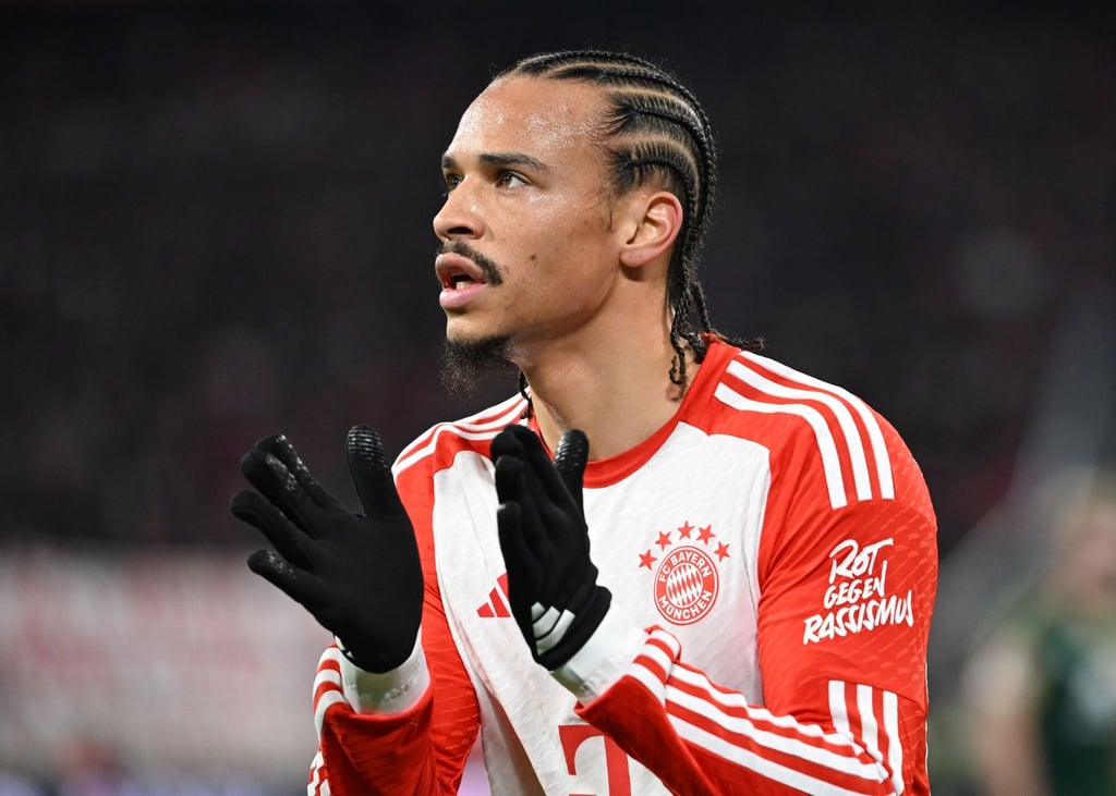 Leroy Sane von München reagiert.