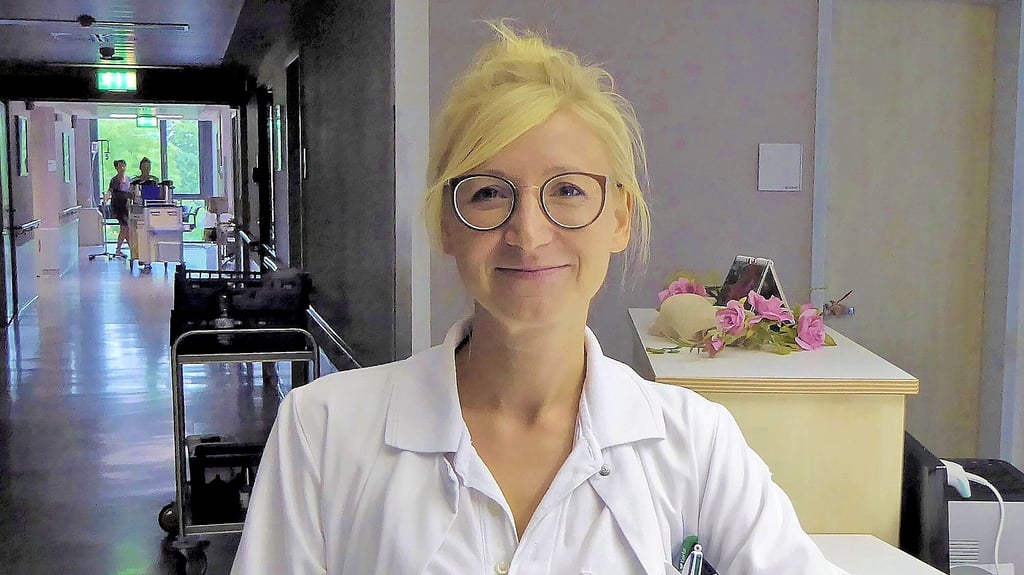 Christina Schaarschmidt ist die neue Oberärztin für Viszeralchirurgie am Goitzsche Klinikum in Bitterfeld.