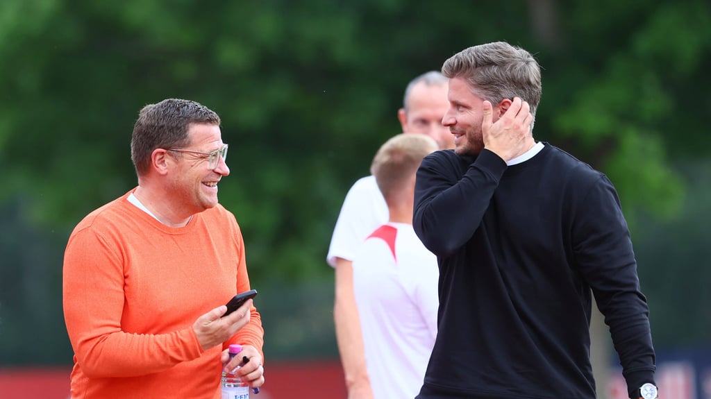 Max Eberl arbeitete in Leipzig mit Felix Krüger.