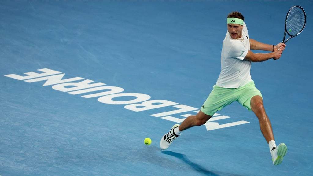 Steht in Melbourne vor einer großen Herausforderung: Alexander Zverev.