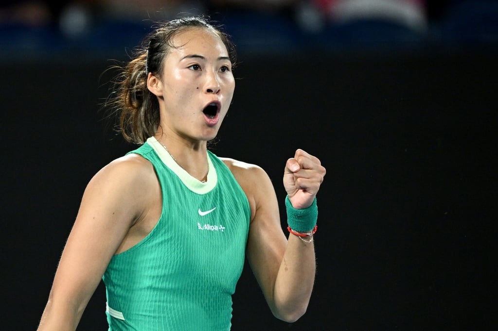 Steht bei den Australian Open im Finale: Qinwen Zheng.