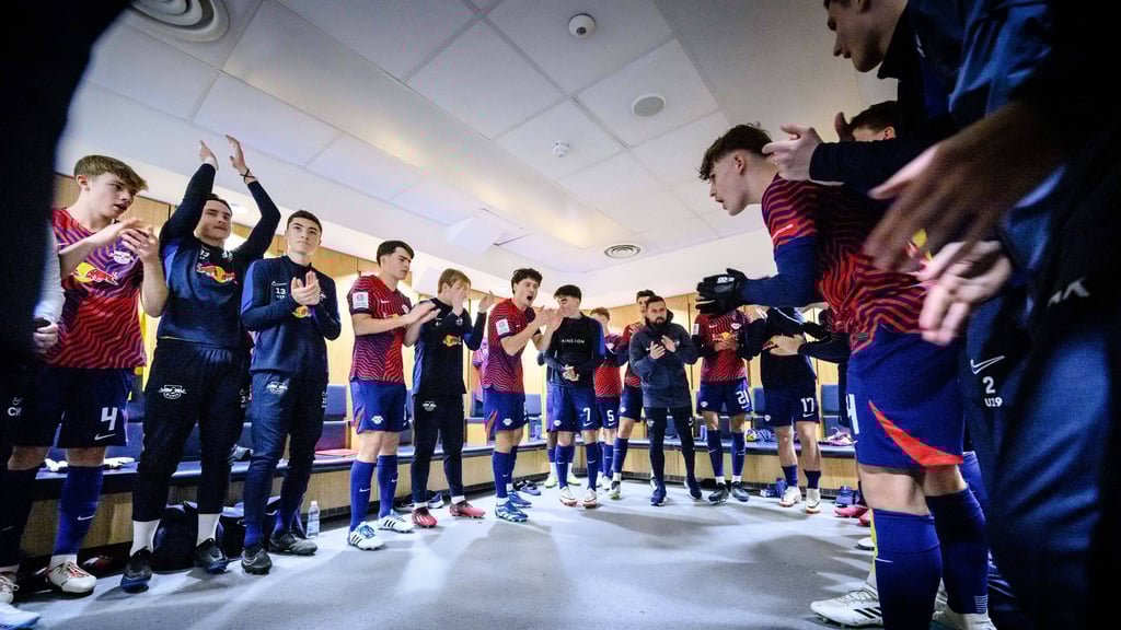 Rassismus in der Kabine: U19-Team von RB in dieser Saison.