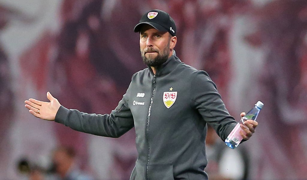 Sebastian Hoeneß im Spiel gegen RB Leipzig.