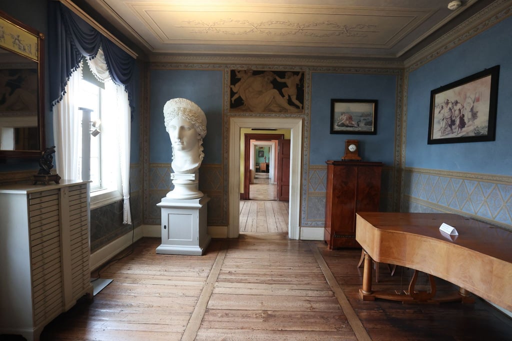 Blick in die Räume des Goethe-Hauses in Weimar.