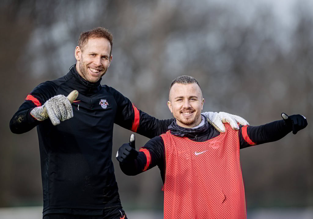 Verlassen sie demnächst RB Leipzig? Peter Gulacsi (l.) und Angelino