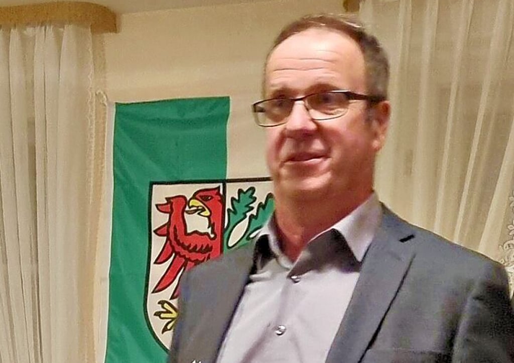 Ortsbürgermeister Karsten Grey hielt die Festrede.