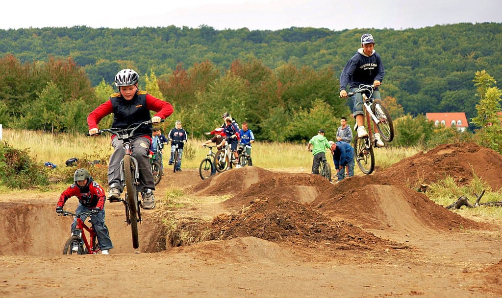 Die Fraktion der Unabhängigen Wählergemeinschaft in Gernrode möchte an der Naturbahn – hier ein Foto von der Einweihung im September 2008 – Rekonstruktionsarbeiten umsetzen.