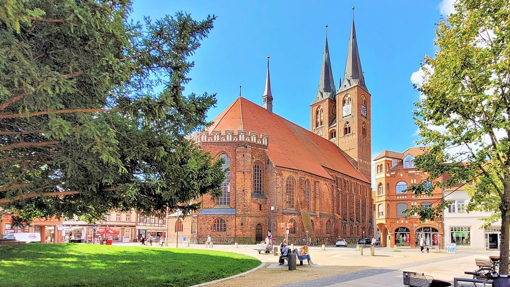 Ein Blick auf die Marienkirche: Stendal hat landesweit einen Sonderstatus im Entwicklungsplan.