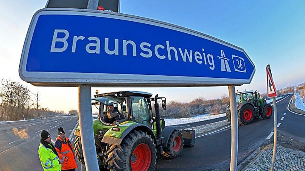 Auch die Autobahnen im Salzlandkreis werden am Mittwoch von den Blockaden betroffen sein.