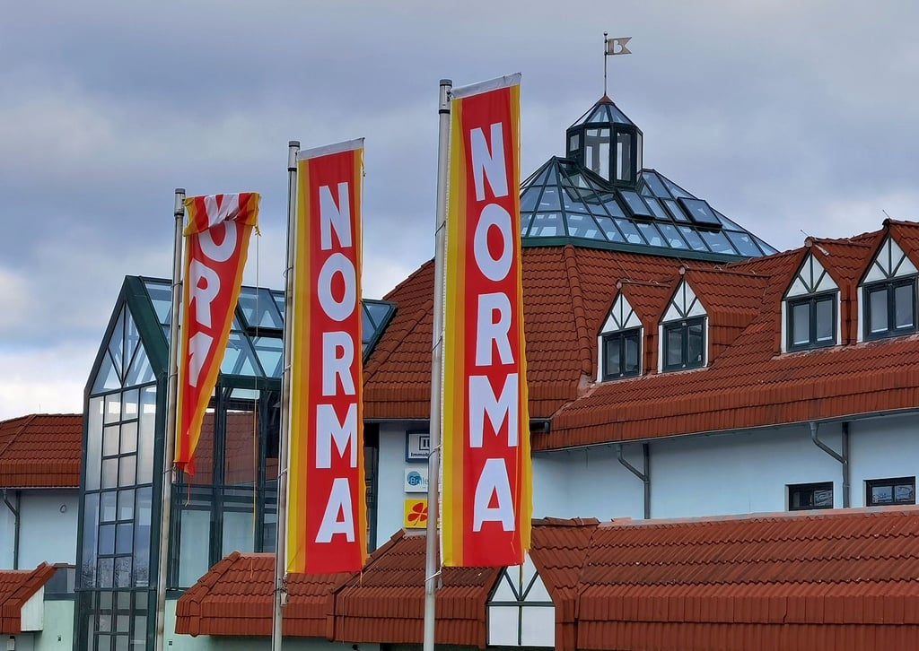 Das Regensteincenter in Blankenburg. Seit 2006 ist dort auch eine Filiale des Discounters Norma zu finden.