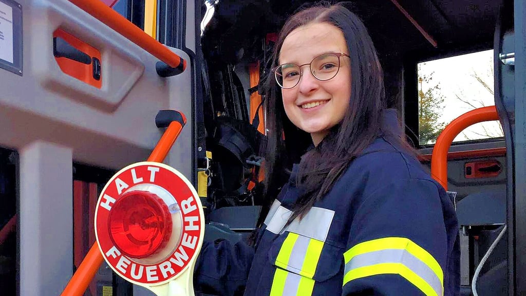Jessica Richter ist die neue Kinderwartin der Feuerwehr in Hoym.
