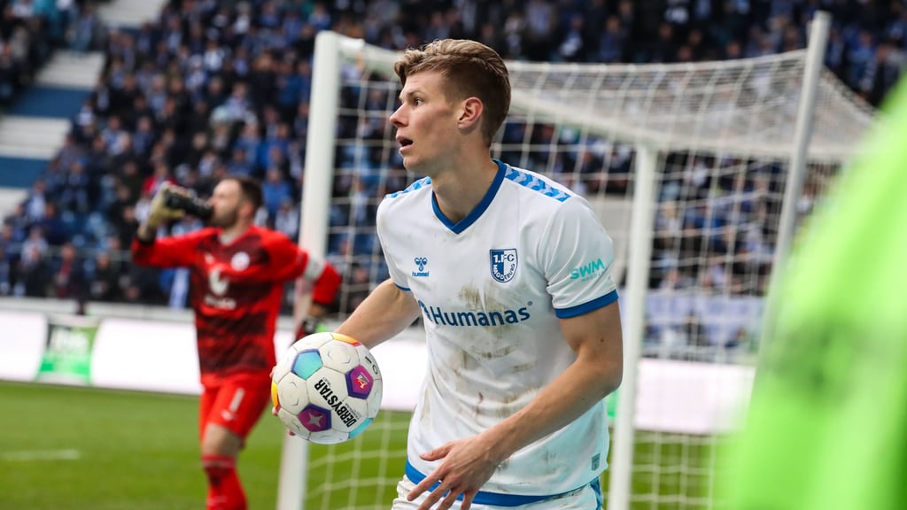 Luca Schuler startete beeindruckend in die Saison. Nach einer Verletzung könnte er beim 1. FC Magdeburg wieder durchstarten.