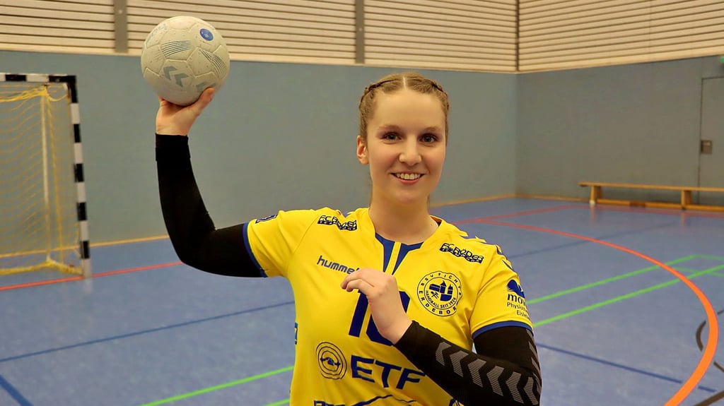 Anne-Sophier Schneider und die Handballerinnen des BSV Fichte Erdeborn hoffen auf den großen Wurf bei der Umfrage des Jahres 2024.