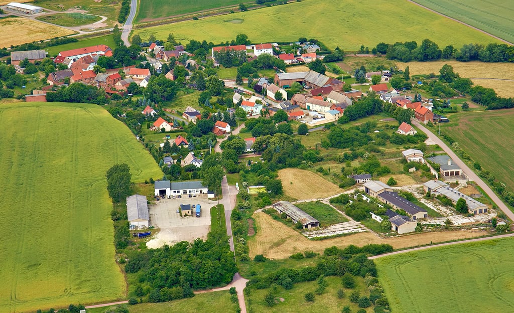 Das Dorf Golbitz gewann im Vorjahr 14 Einwohner, das sind fast 15 Prozent. Laut Ortsbürgermeister ist es für Berufspendler günstig gelegen.