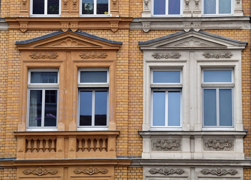 Ein Wohnhaus in der Johannesstraße im Erfurter Stadtzentrum.