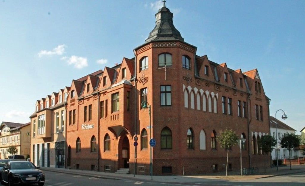 Rathaus in Tangerhütte.