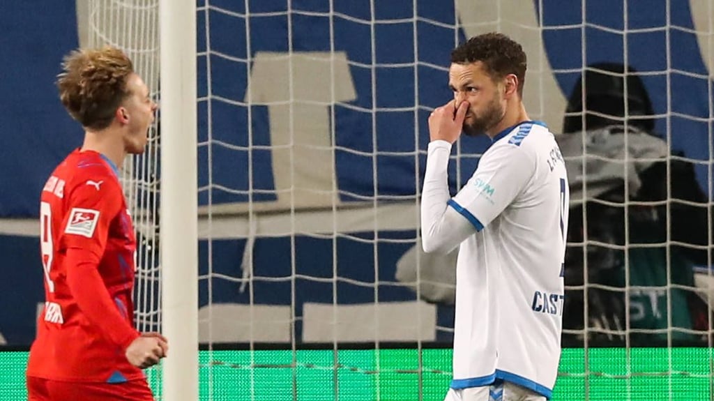 Der Elfmeter-Fehlschuss von Luc Castaignos beim 1. FC Magdeburg brachte bei einigen "Fans" die schlimmsten Seiten der Menschen zum Vorschein.