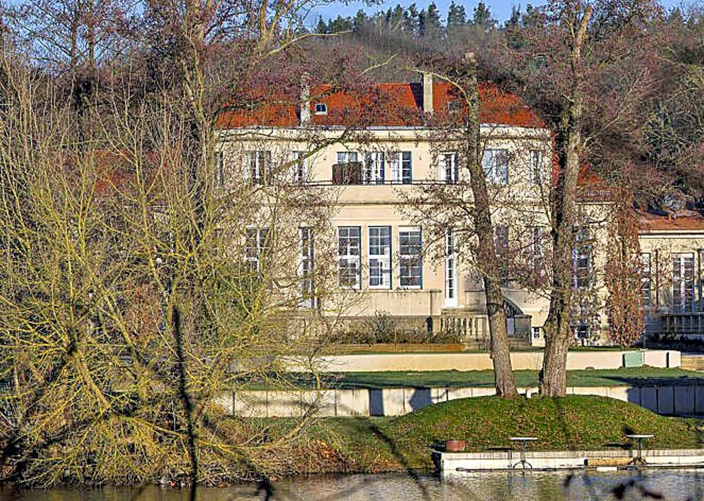Die Villa am Lehnitzsee.