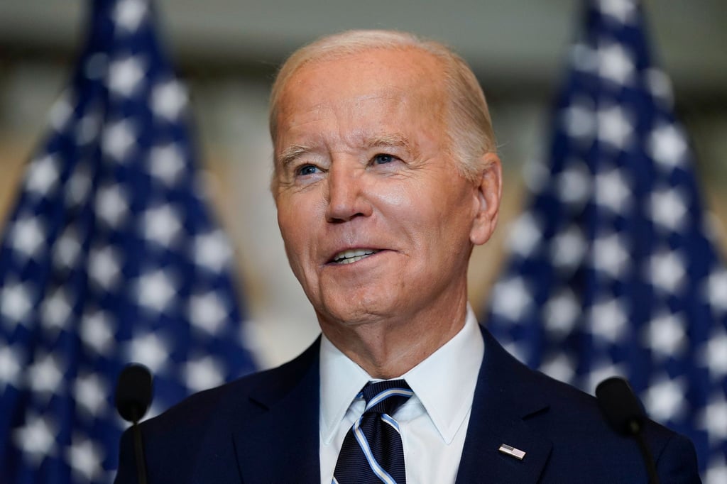 US-Präsident Joe Biden gibt sich angesichts des Ausgangs der Vorwahl selbstbewusst.