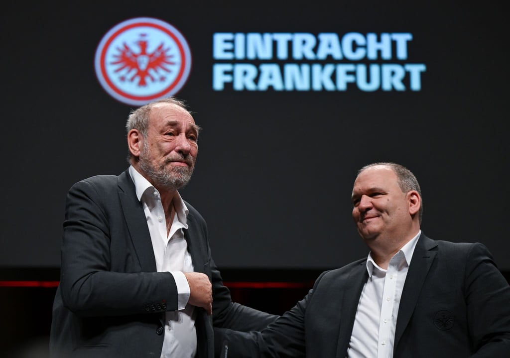 Mathias Beck (r) tritt die Nachfolge von Peter Fischer an.