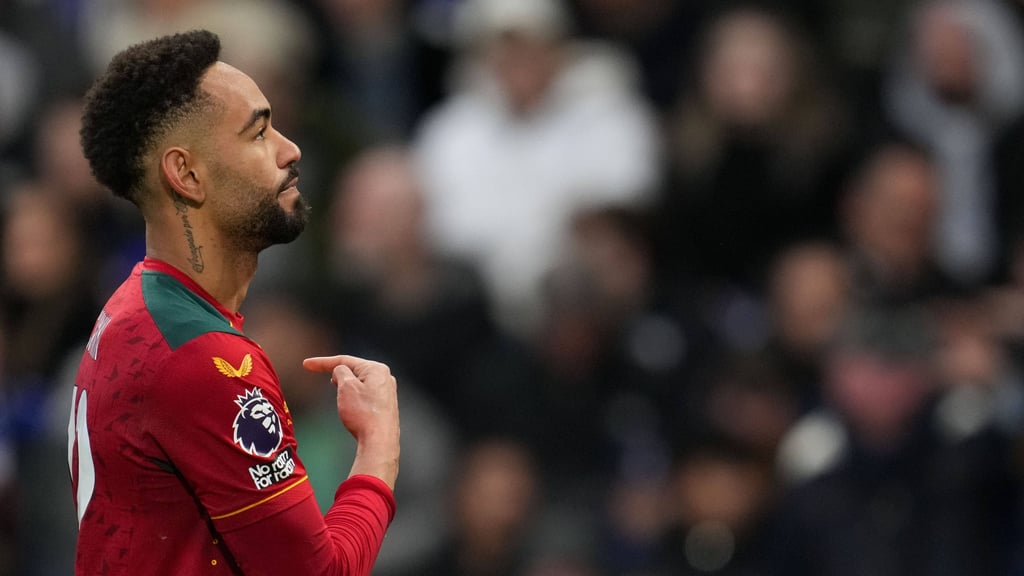 Matheus Cunha traf dreimal gegen den FC Chelsea.