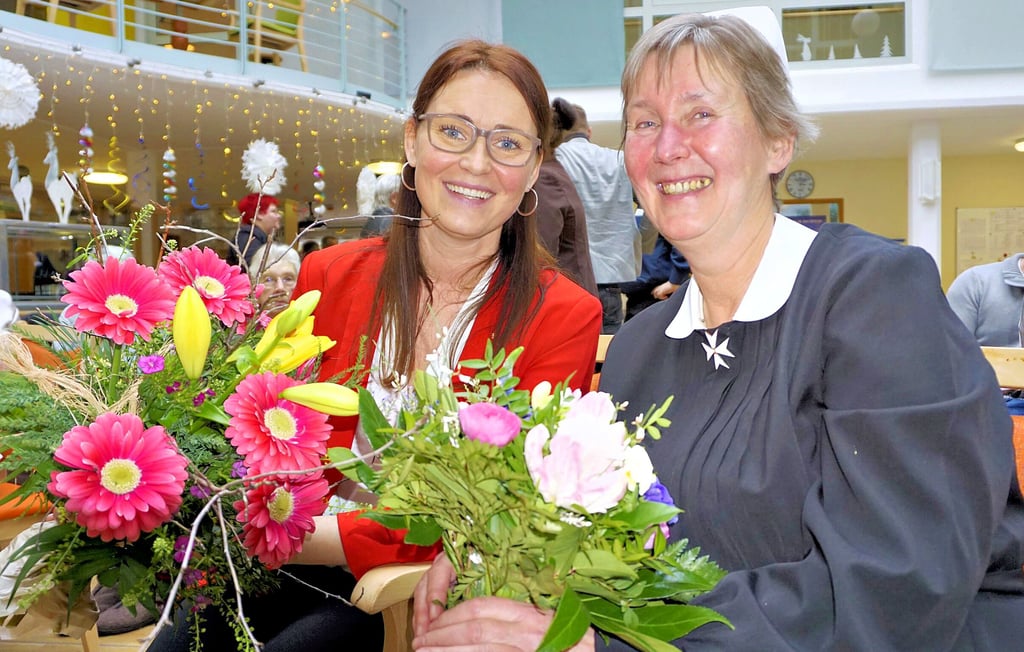 Farina Schäfer und Schwester Irena Schlüter bilden jetzt das Leitungsteam des Johanniter-Hauses Genthin-Wald.