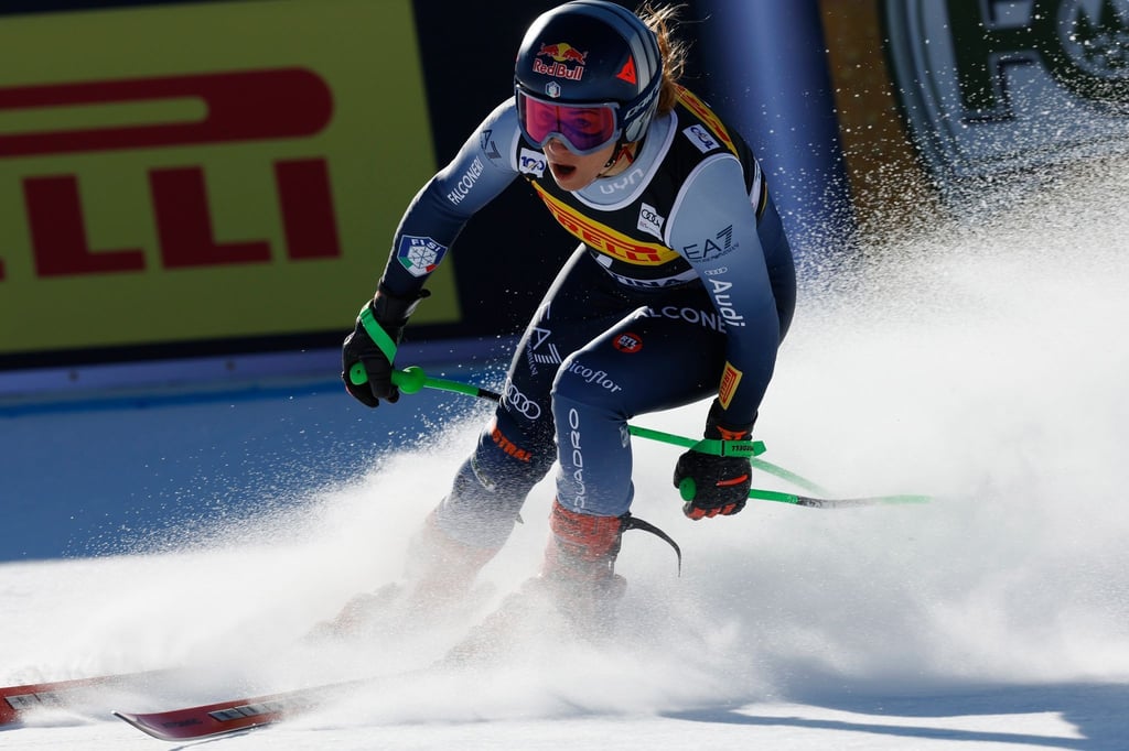 Die Italienerin Sofia Goggia ist im Training schwer gestürzt.