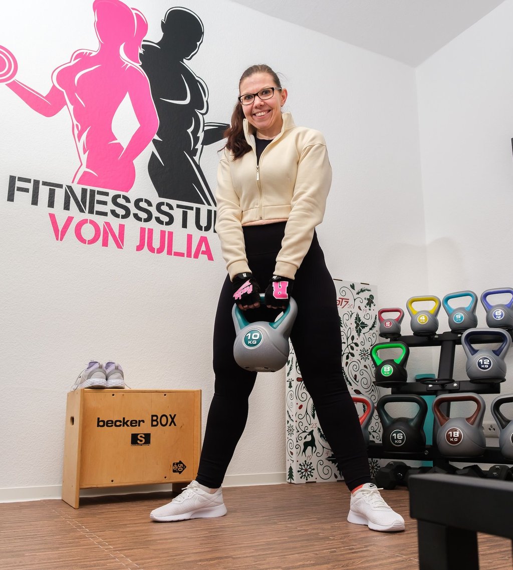 Heute gibt Julia Kitzmann Sportkurse für Mehrgewichtige.