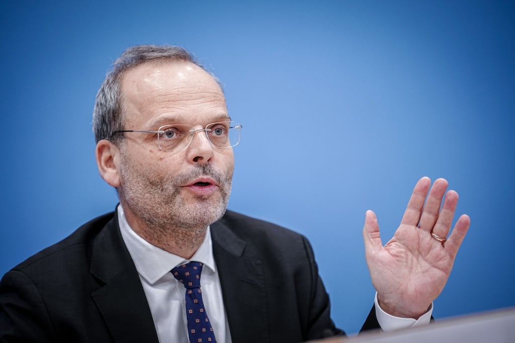 Felix Klein, Beauftragter der Bundesregierung für jüdisches Leben in Deutschland und den Kampf gegen Antisemitismus, gibt eine Pressekonferenz zu Antisemitismus in Deutschland.