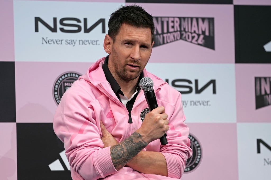 Inter Miamis Lionel Messi hat sich auf einer Pressekonferenz für seine Spielpause gerechtfertigt.